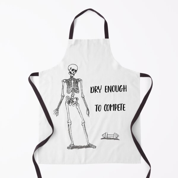 Item preview, Dry Enough To Compete Human Anatomy Skull design designed and sold by Artysneak.