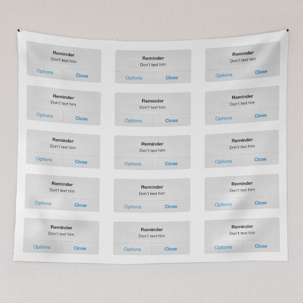 Item preview, Reminder - Don't even think about it  designed and sold by rbytgr.