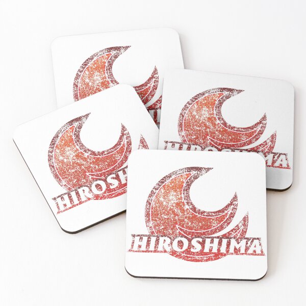 Item preview, Hiroshima Prefecture Japanese Symbol Distressed Anime Style designed and sold by PsychicCatStore.