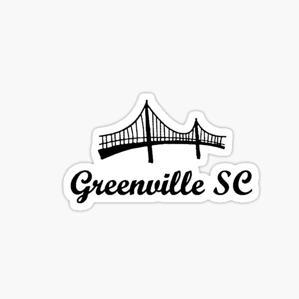 Item preview, Greenville SC Liberty Bridge designed and sold by SwampfoxDesign.