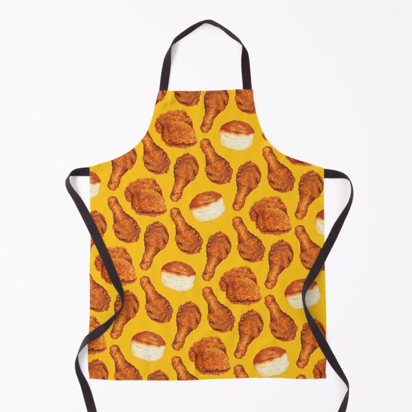 Item preview, Fried Chicken & Biscuit Pattern - Yellow designed and sold by Kelly Gilleran.