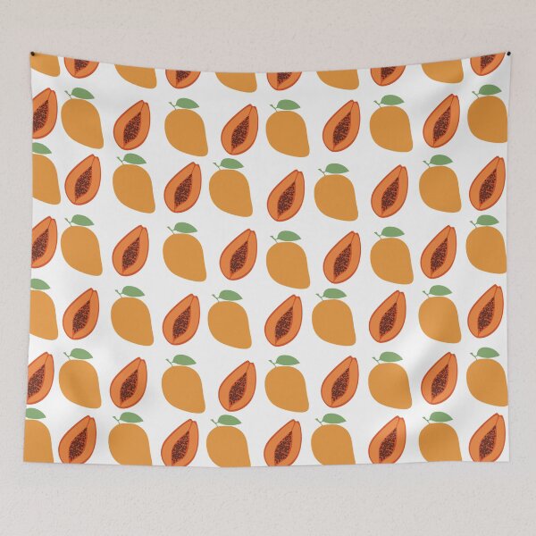 Item preview, Papaya Mango Pattern designed and sold by TheAfer.