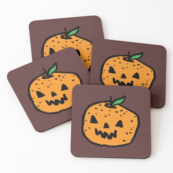 Item preview, Jack-O-Lantern Pumpkin Tangerine designed and sold by elysedraws.