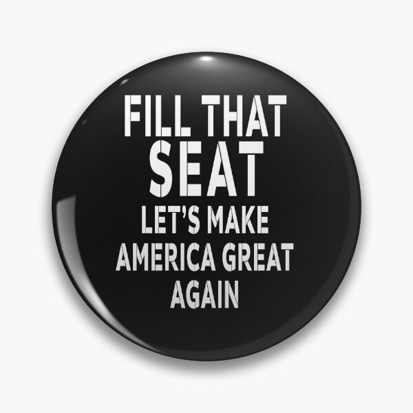 Item preview, That Seat Fill The Seat Distressed 2020 designed and sold by AmalGr.