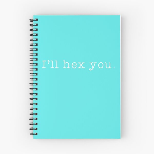 Item preview, I'll Hex You with Tropical Turquoise designed and sold by cutetype.