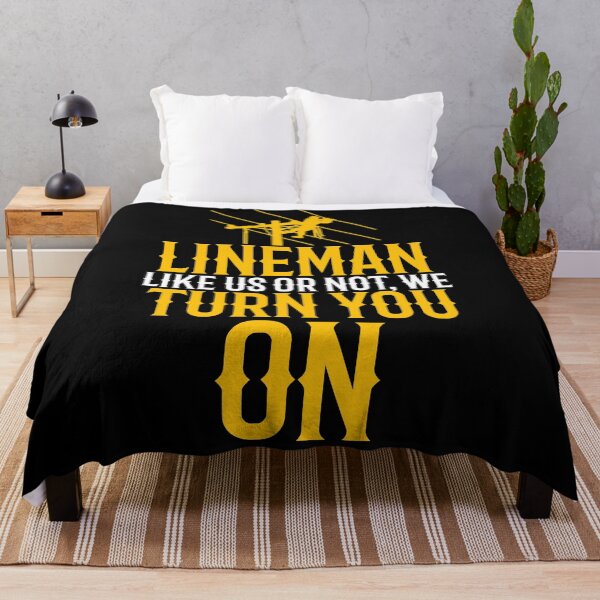 Item preview, Lineman Turn You On designed and sold by TeesYouWant.