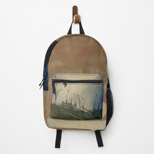 Item preview, Bending reeds at the shore designed and sold by edwardtiptonart.