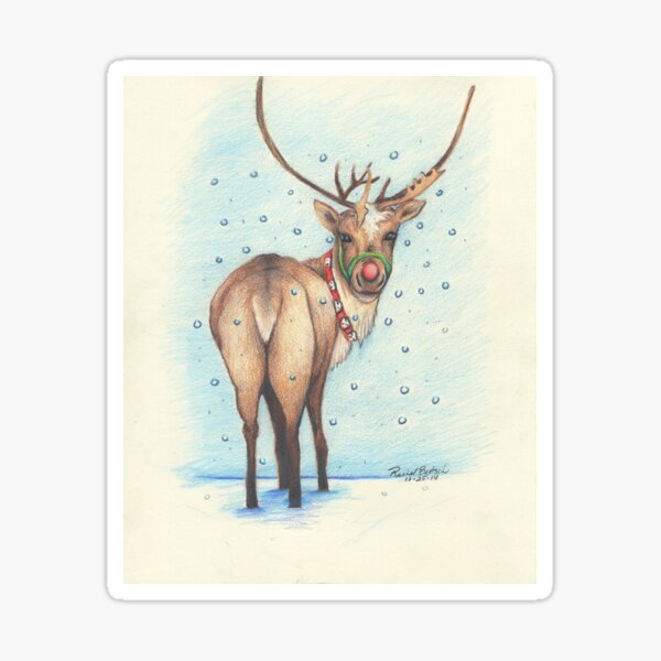 Rudolph Sticker