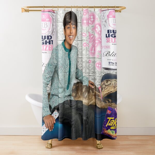 ravi and kipling Shower Curtain
