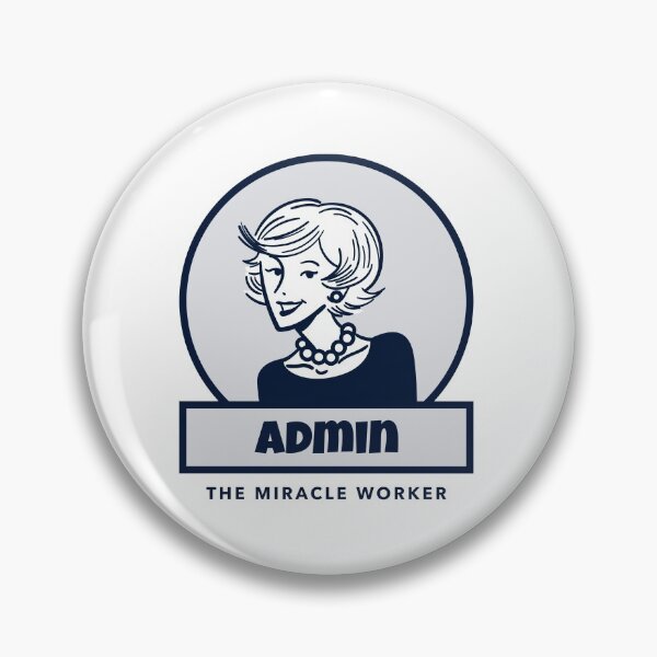 Item preview, Admin the Miracle Worker designed and sold by TheAAShop.