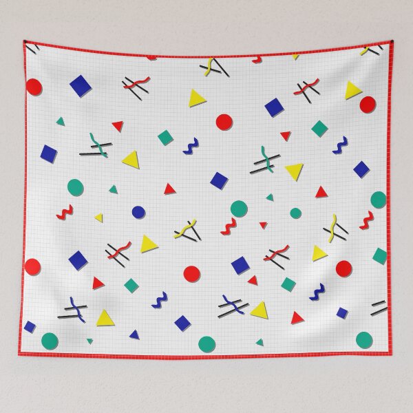 Item preview, 90s Squiggle Comforter designed and sold by FranDarling.