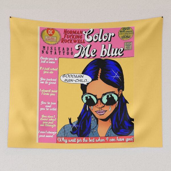 Item preview, Color me blue  designed and sold by misleadingtatto.