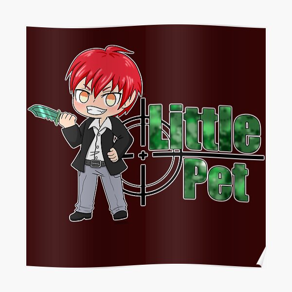 Anime Pet Posters Redbubble - anime kpop obby new roblox