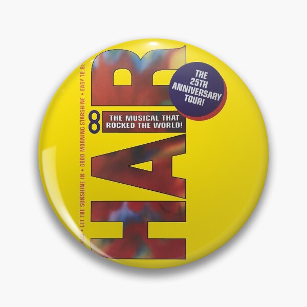 Item preview, Hair Musical Anniversary Tour Art designed and sold by blomdel.