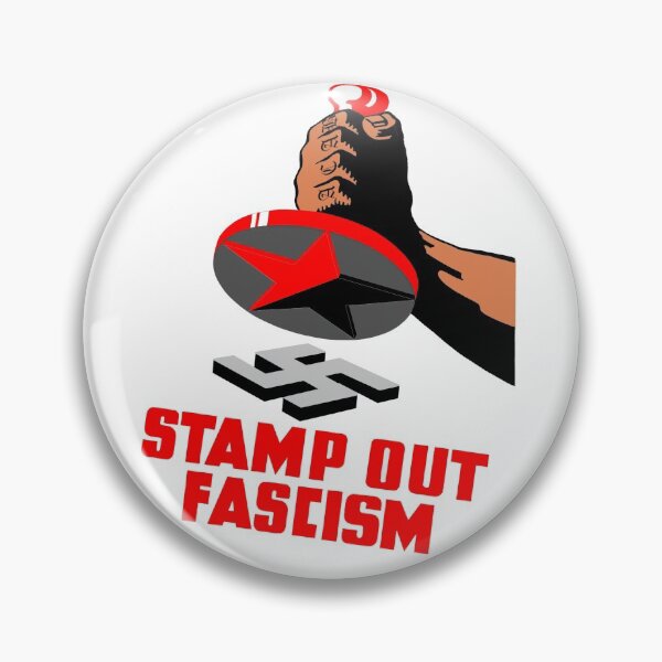 Item preview, Acabar con el fascismo designed and sold by Red-N-Black.