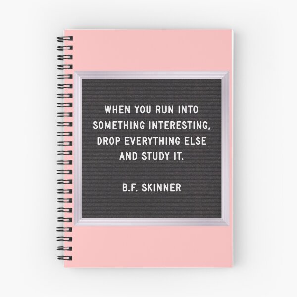 Item preview, Study it BF Skinner letterboard quote designed and sold by bcbayay designs.