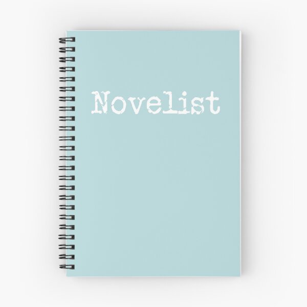 Item preview, Novelist in White on Sea Green designed and sold by TeaRoseWriter.