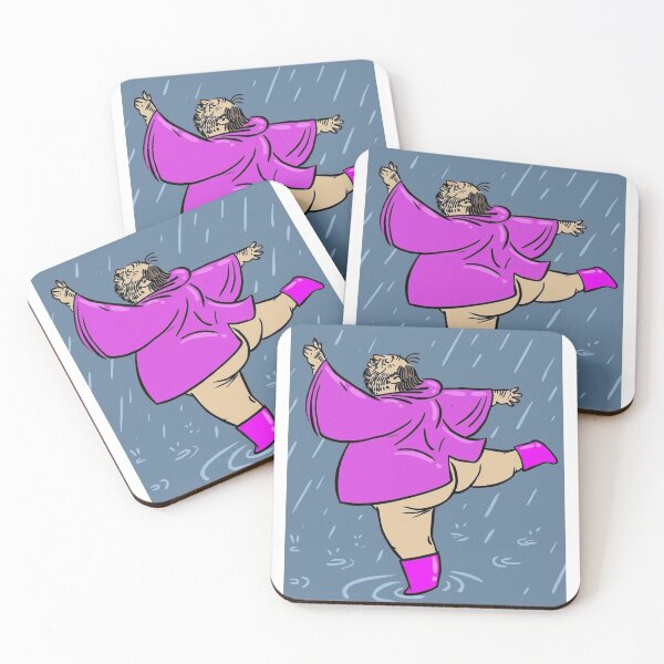 Item preview, Graffiti Street art ,man dancing in rain,sticker,laptop sticker, designed and sold by MyStreetArts.