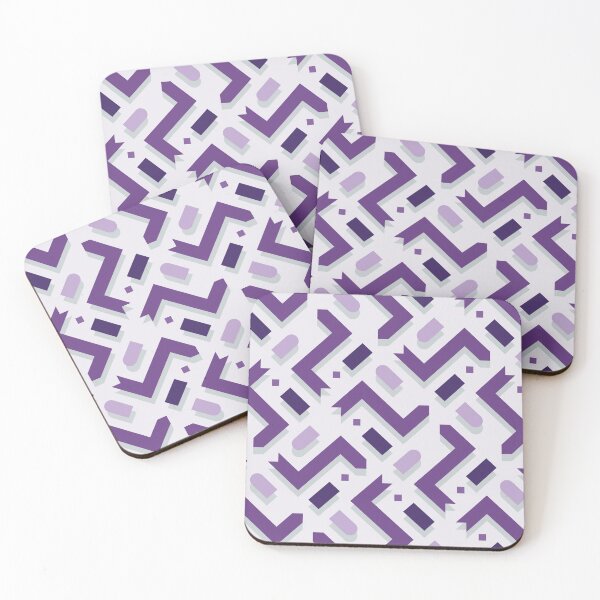Item preview, Isometric Arrows Pattern – Purple designed and sold by RoguePatterns.