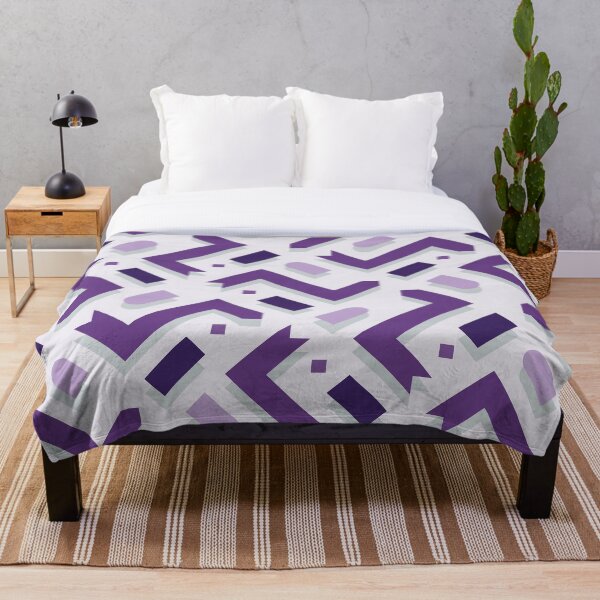 Item preview, Isometric Arrows Pattern – Purple designed and sold by RoguePatterns.