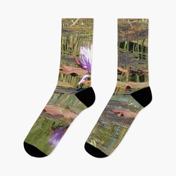 Item preview, Lilac Water Lily - Tropical Bird Park, Kalbarri, WA designed and sold by Rosdenphoto.