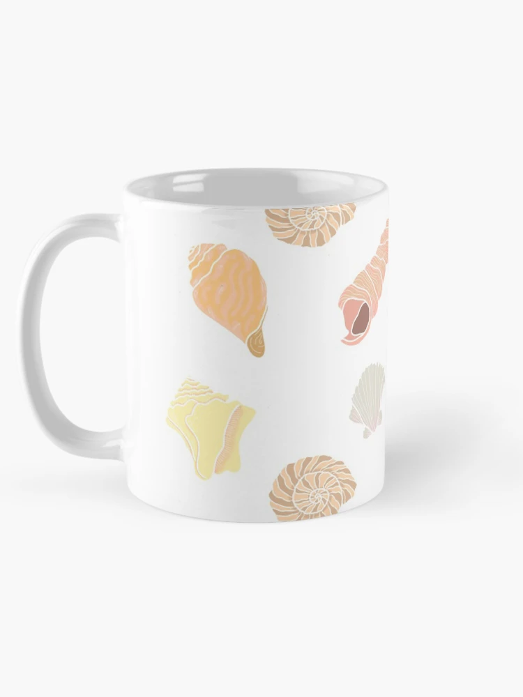Thumbnail 5 of 6, Coffee Mug, Shells Pattern designed and sold by reembakes.