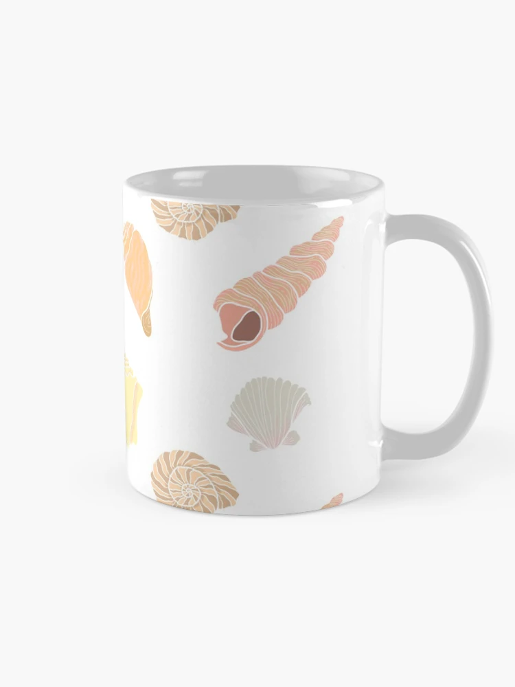 Thumbnail 3 of 6, Coffee Mug, Shells Pattern designed and sold by reembakes.