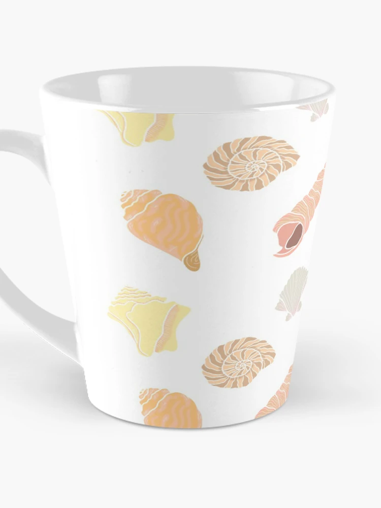 Thumbnail 3 of 4, Coffee Mug, Shells Pattern designed and sold by reembakes.