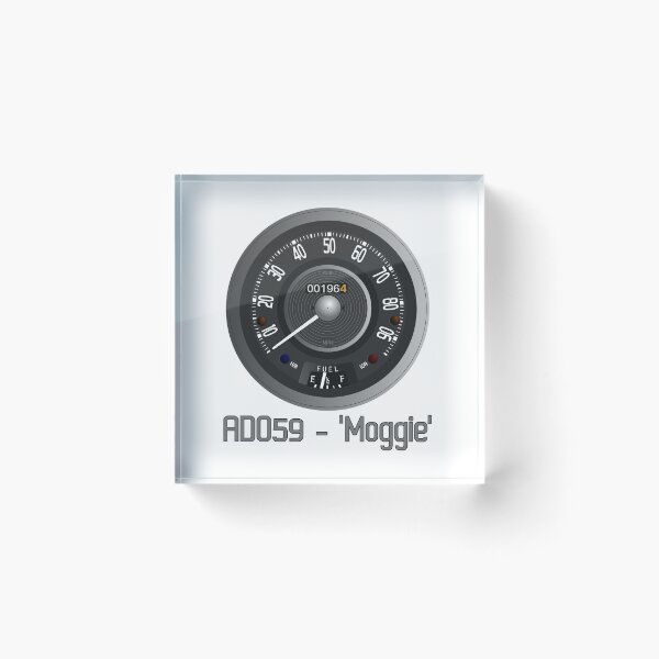 Item preview, Morris Minor (Series V) - ADO59 - 'Moggie' (WITH TEXT) designed and sold by Dark Enterprises.