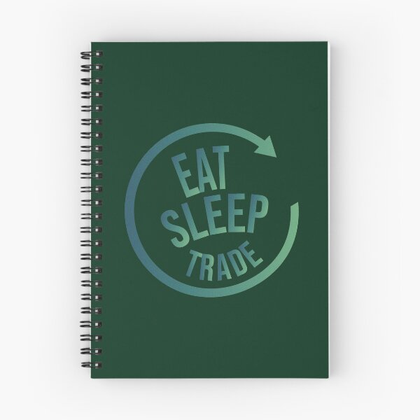 Item preview, Eat sleep trade repeat typography designed and sold by twicetrader.