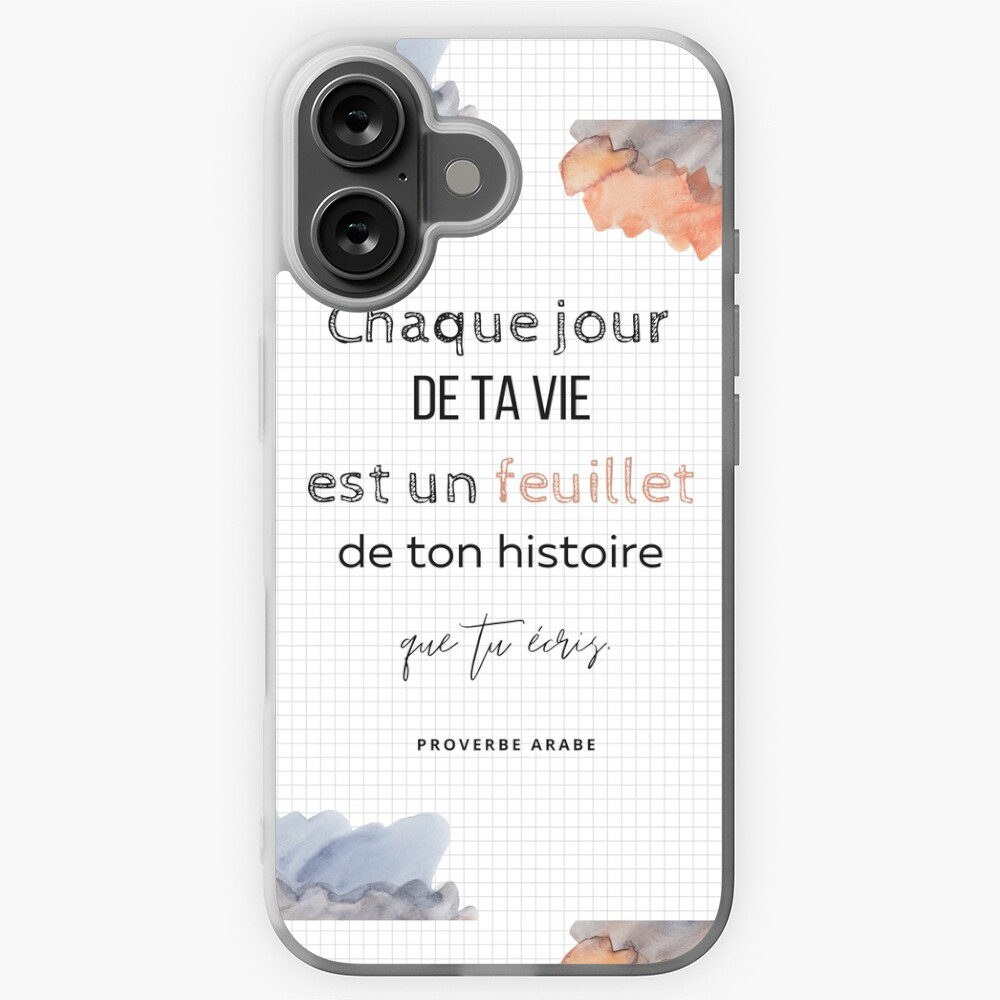 Vista previa del artículo con la obra «Funda blanda para iPhone», diseñado y vendido por Lapetiteredac.