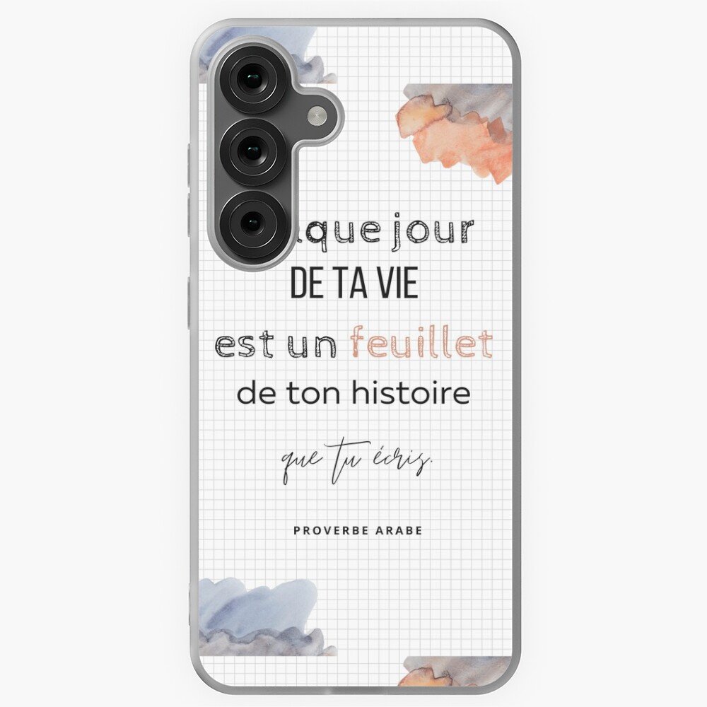 Vista previa del artículo con la obra «Funda blanda para Samsung Galaxy», diseñado y vendido por Lapetiteredac.