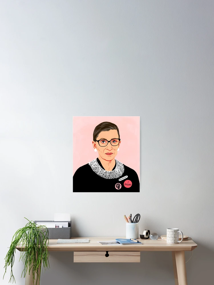 Thumbnail 2 of 3, Poster, RBG designed and sold by Jennifer Adair.