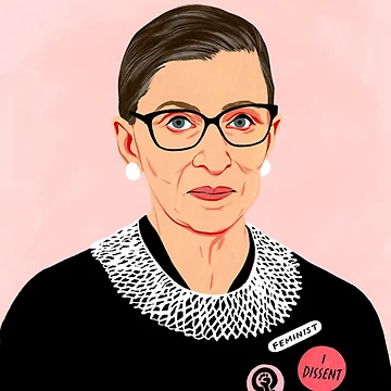 Artwork thumbnail, RBG by Jennifer Adair