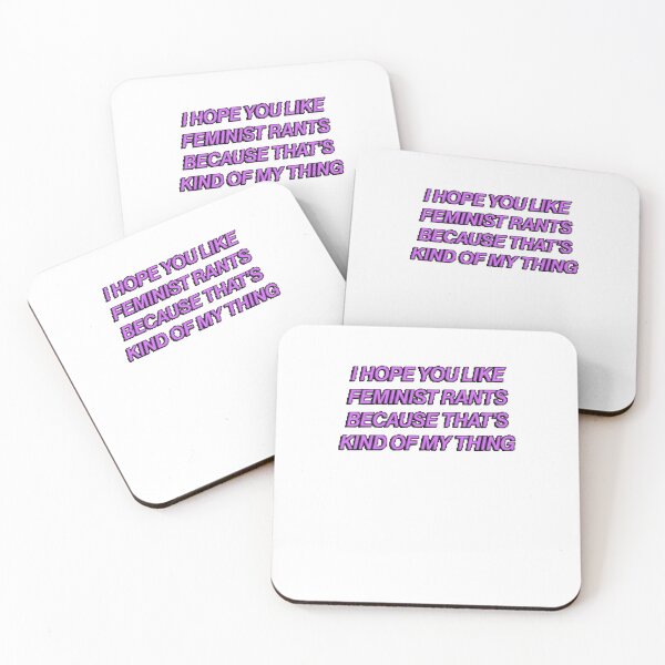 Item preview, I Hope You Like Feminist Rants Pixel Font VHS designed and sold by sharedipmemes.