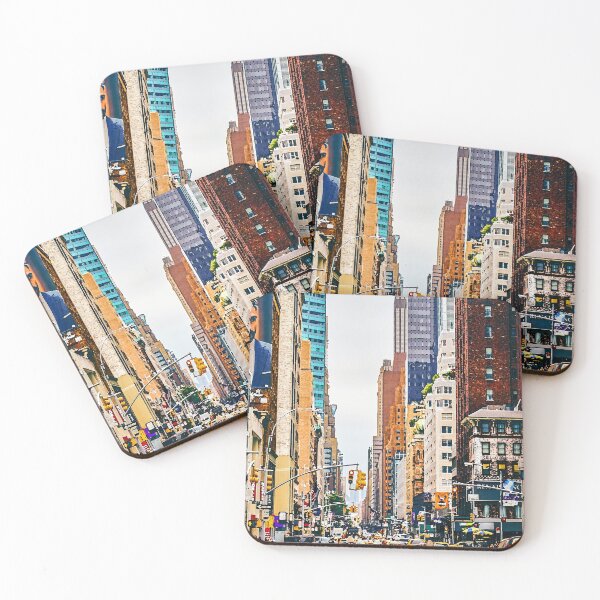 Item preview, Yellow cabs in Manhattan designed and sold by EnMiMochila.