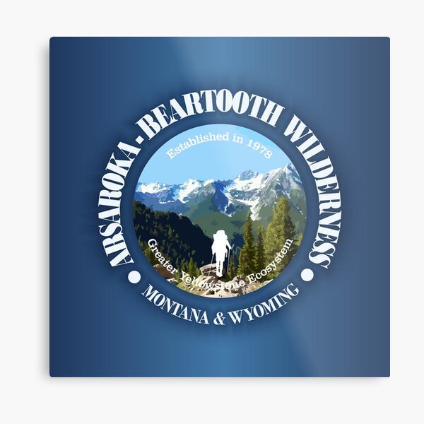 Item preview, Absaroka-Beartooth Wilderness (WA) designed and sold by curranmorgan.