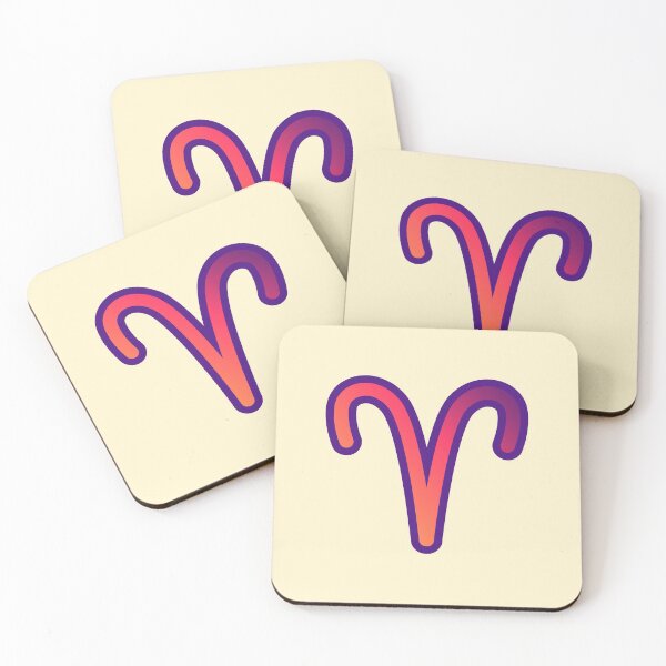 Item preview, aries zodiac sign designed and sold by prismatic paper co.