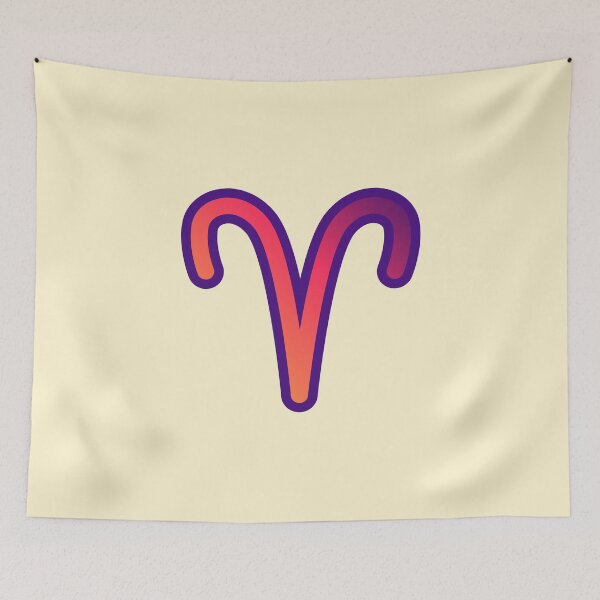 Item preview, aries zodiac sign designed and sold by prismatic paper co.
