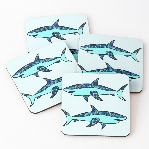 Item preview, Blue Pattern Shark designed and sold by Scuba-Div3r.