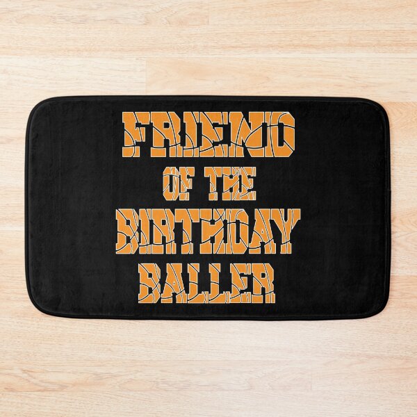 Item preview, Friend Of The Birthday Baller Basketball Themed Party graphic designed and sold by Grabitees.