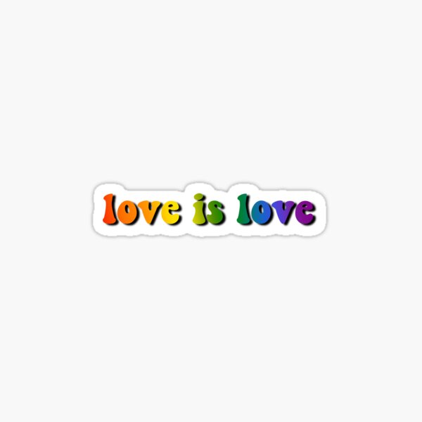 Item preview, love is love L(G)BTQIA+ designed and sold by haileighamaya.
