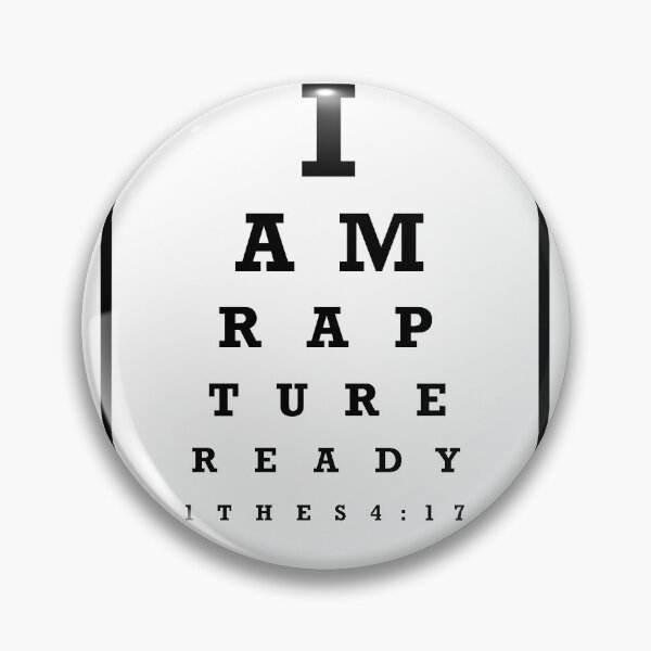 Item preview, Rapture Eye Chart (Black) designed and sold by kirbeekatz.