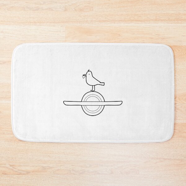 Item preview, Onewheeling Smoking Seagull Outline designed and sold by Line Design.
