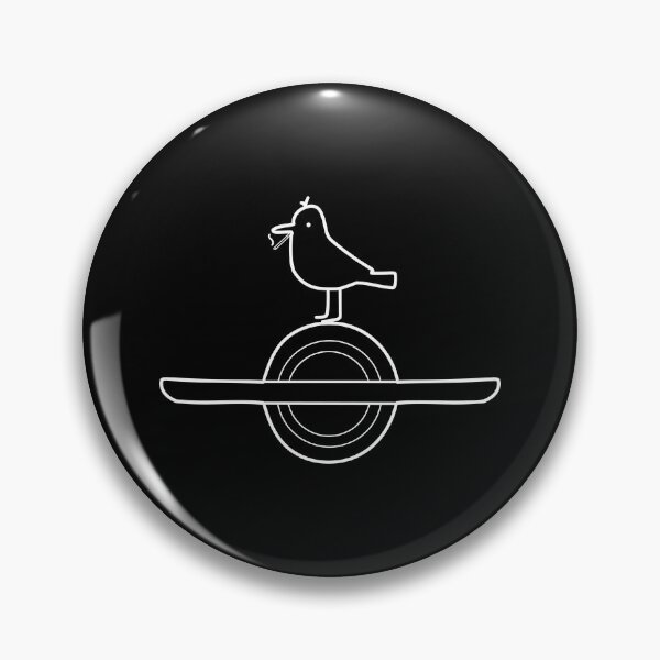 Item preview, Onewheeling Smoking Seagull Outline designed and sold by Line Design.