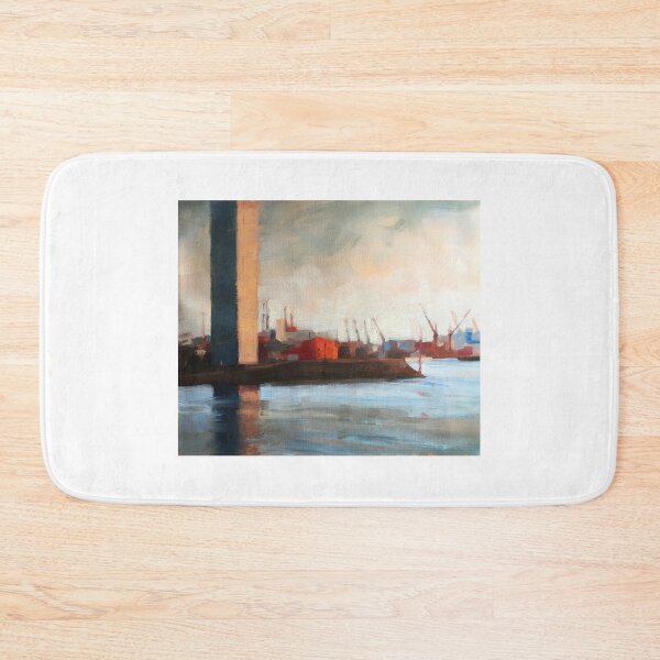 Item preview, Melbourne Docklands ~ oil painting designed and sold by Roz McQuillan Fine Art & Photography.