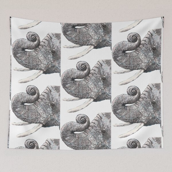 Item preview, Elephant Blues designed and sold by Marla Kurzec.