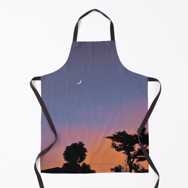 Item preview, Rainbow sky and the moon designed and sold by Mariolangstieh.