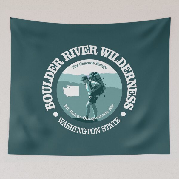 Item preview, Boulder River Wilderness (T) designed and sold by curranmorgan.