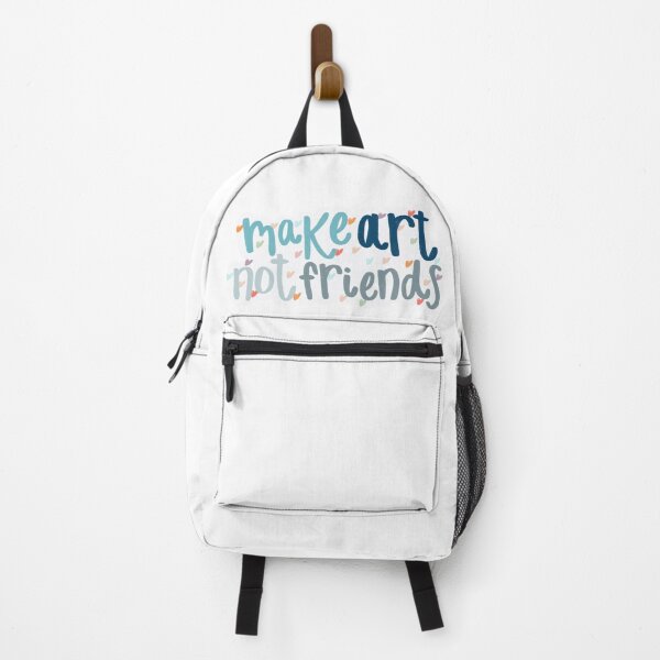 Item preview, Make art not friends print designed and sold by Jenna Heath.